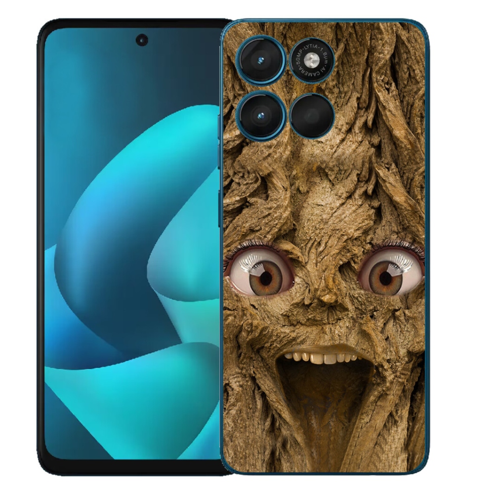 mmCase géltok a Motorola Moto G57 Power-hez – vidám fa szemekkel