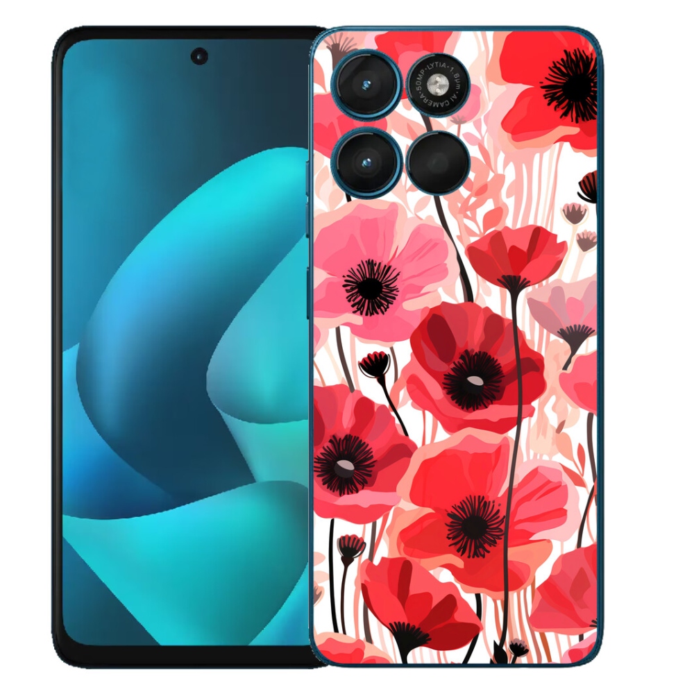 mmCase gél tok a Motorola Moto G57 Power-hez – farkasmakk 1