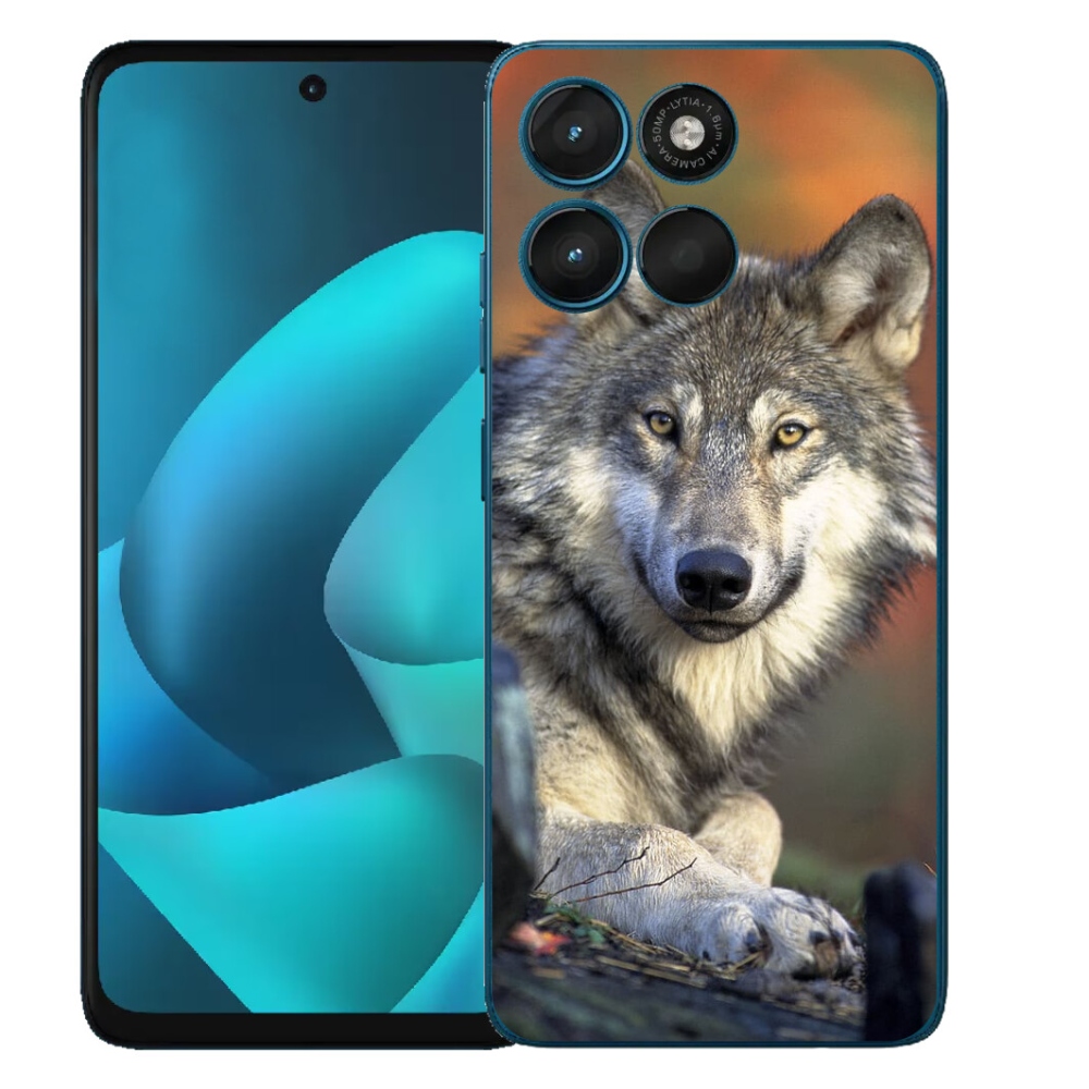 mmCase gélhuzat a Motorola Moto G57 Power-hez – farkas