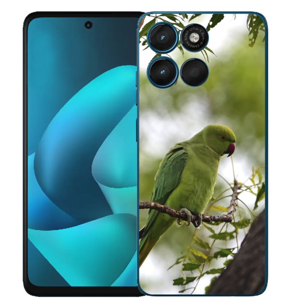 mmCase géltok a Motorola Moto G57 Powerhez – zöld papagáj