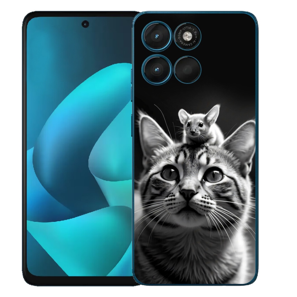 mmCase gélhuzat a Motorola Moto G57 Power-hez – Állati barátság 2