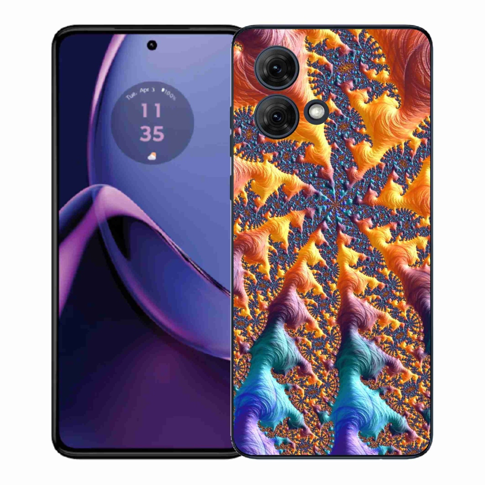 Zselés borítás mmCase Motorola Moto G84 5G - absztrakt motívum 23