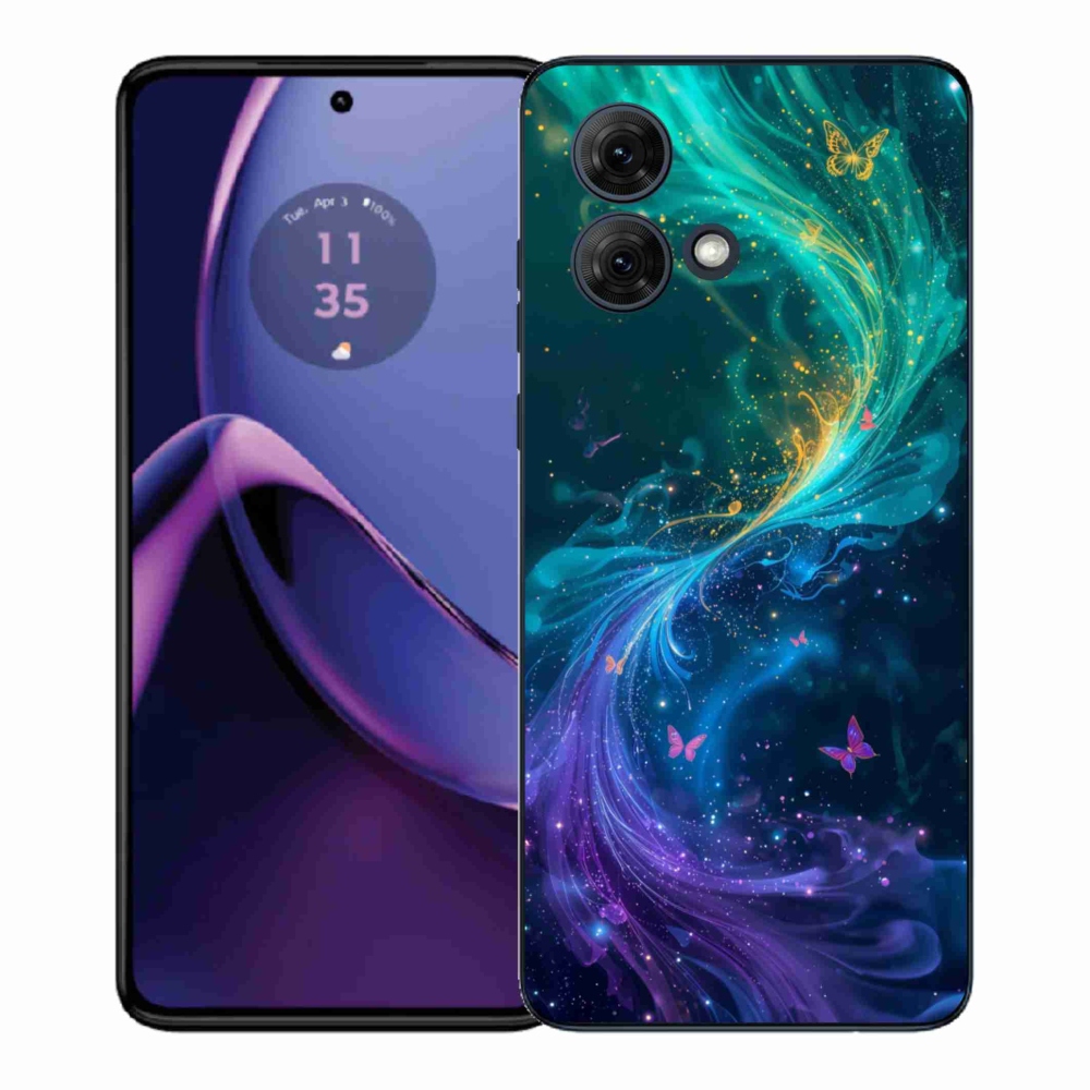 Zselés borítás mmCase a Motorola Moto G84 5G számára - absztrakt motívum 31