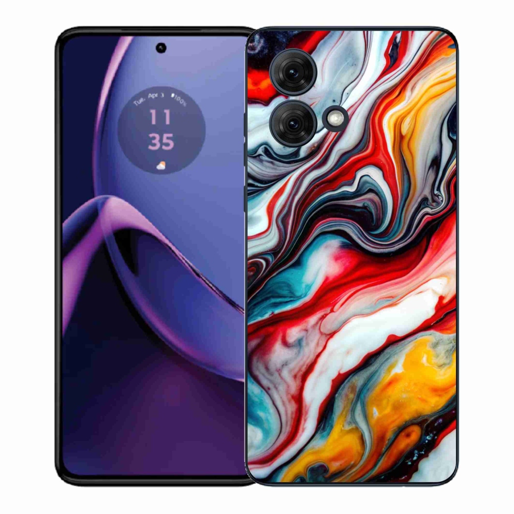 Zselés borítás mmCase Motorola Moto G84 5G - absztrakt motívum 35