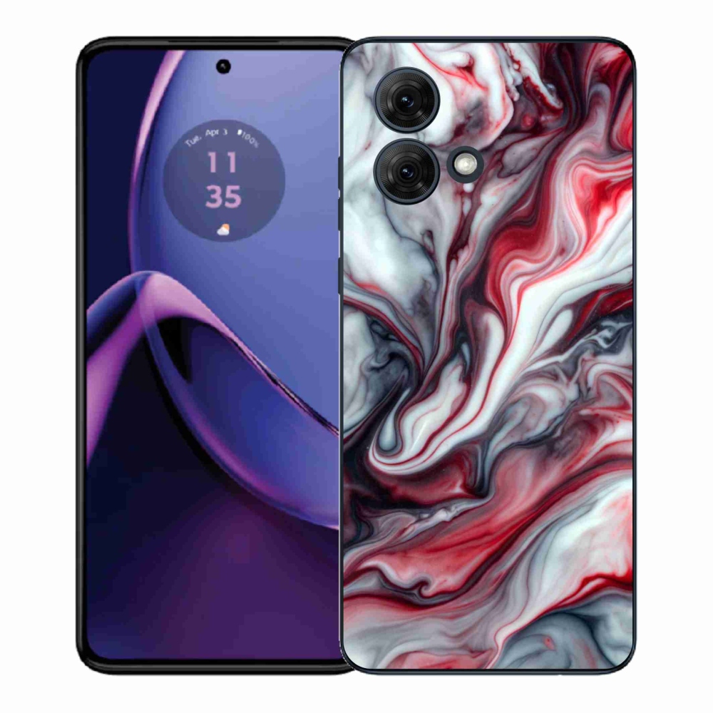 Zselés borítás mmCase Motorola Moto G84 5G - absztrakt motívum 37