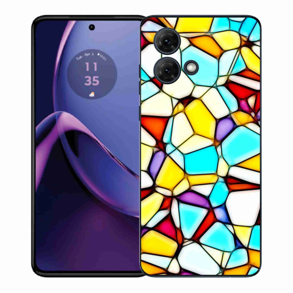 Zselés borítás mmCase Motorola Moto G84 5G - absztrakt motívum 40