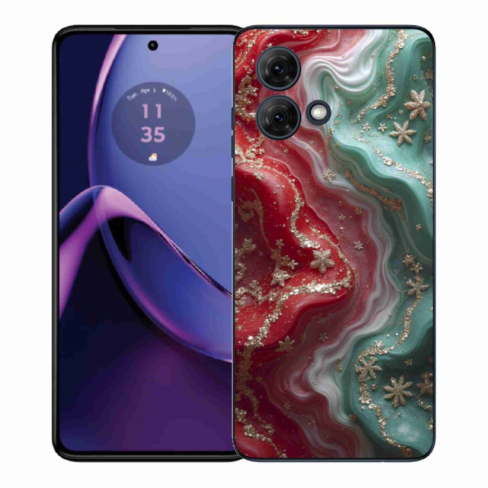 Zselés borítás mmCase Motorola Moto G84 5G - absztrakt motívum 54