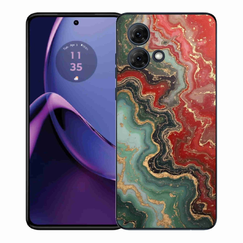 Zselés borítás mmCase Motorola Moto G84 5G - absztrakt motívum 55