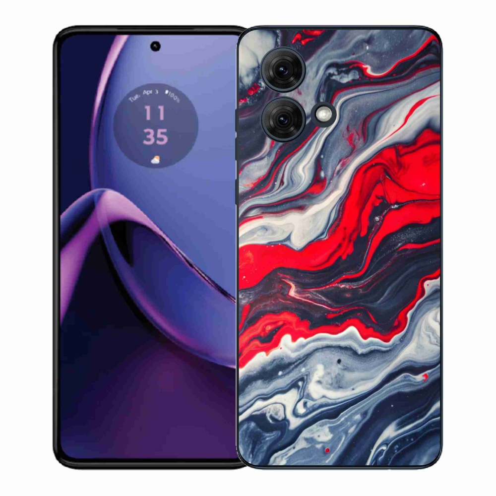 Zselés borítás mmCase Motorola Moto G84 5G - absztrakt motívum 59