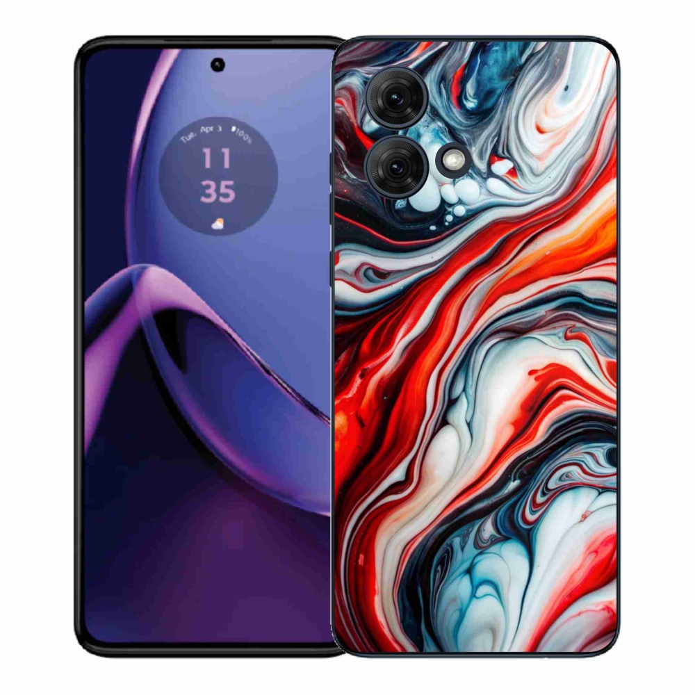 Zselés borítás mmCase Motorola Moto G84 5G - absztrakt motívum 63