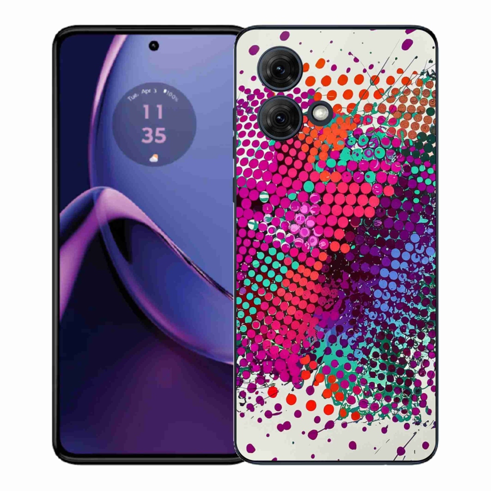 Zselés borítás mmCase Motorola Moto G84 5G - absztrakt motívum 65