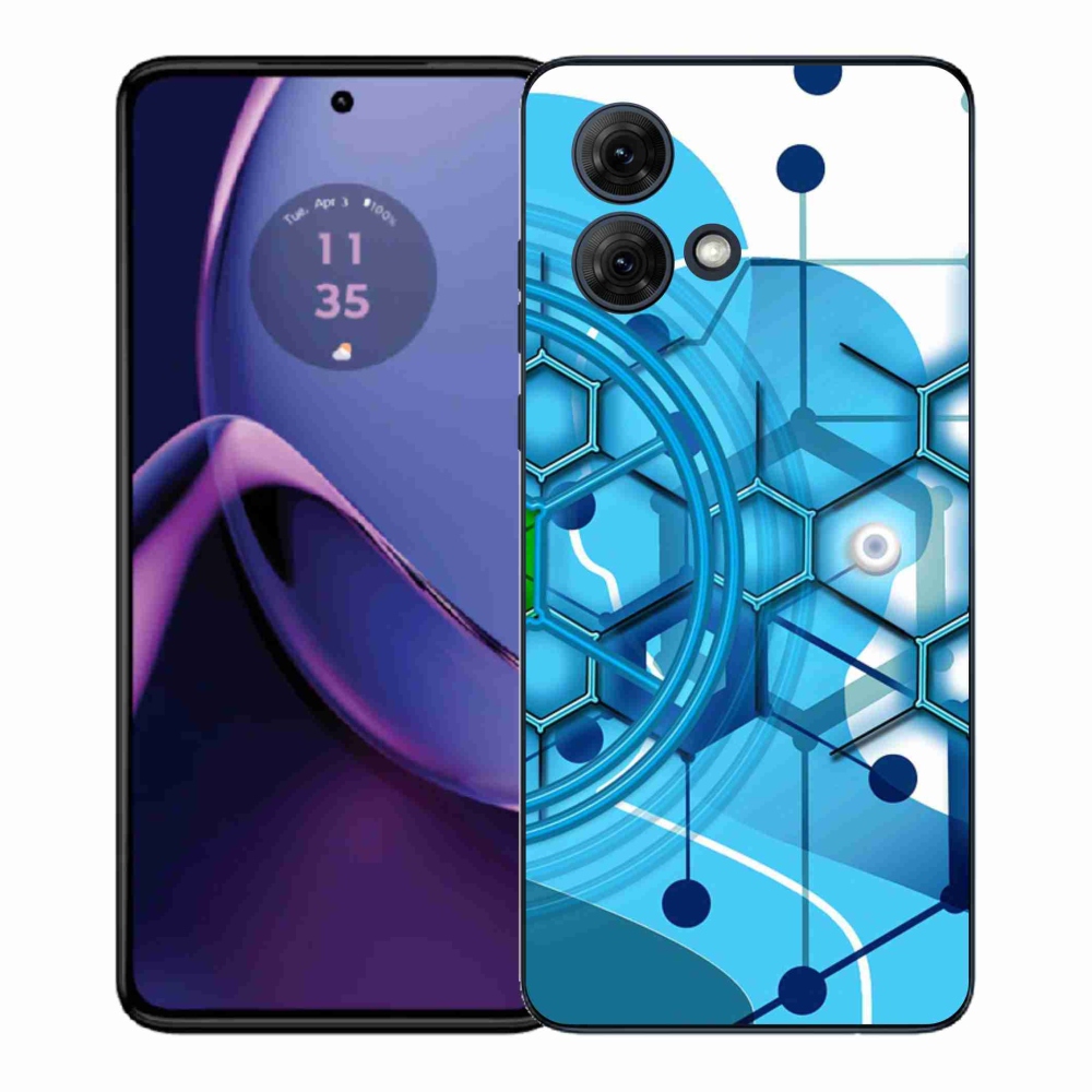 Zselés borítás mmCase Motorola Moto G84 5G - absztrakt minta 2