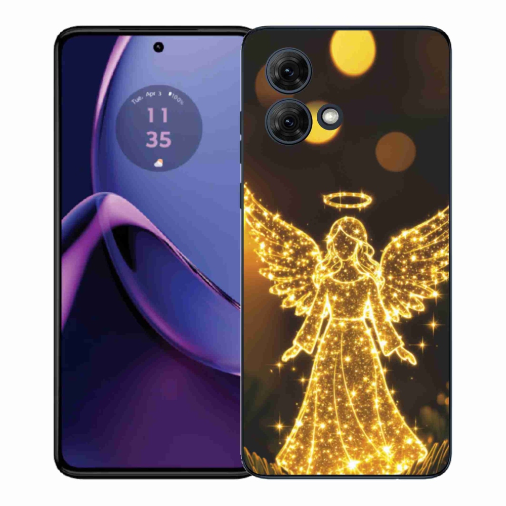 Gél védőburkolat mmCase Motorola Moto G84 5G - angyal