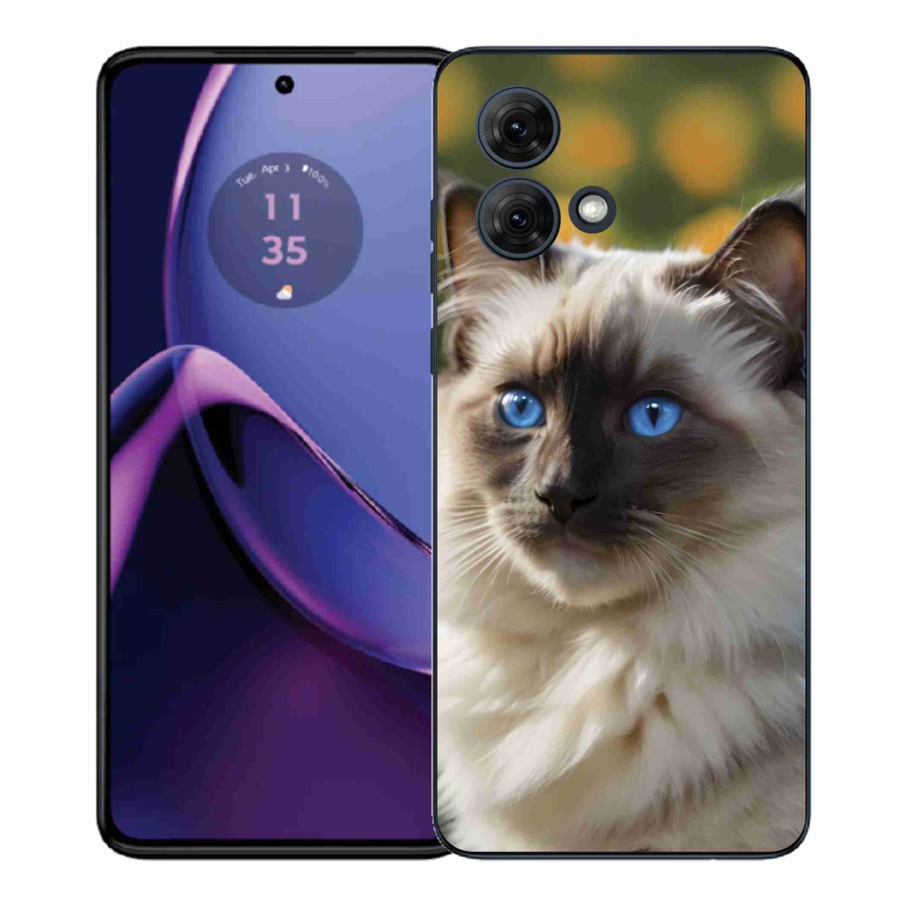 Gél védőhuzat mmCase Motorola Moto G84 5G - fehér rongybaba