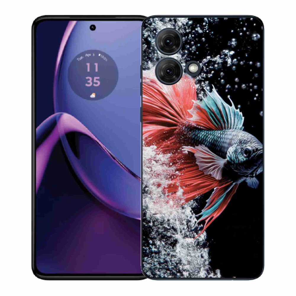 Gél borítás mmCase Motorola Moto G84 5G - harcos tarka