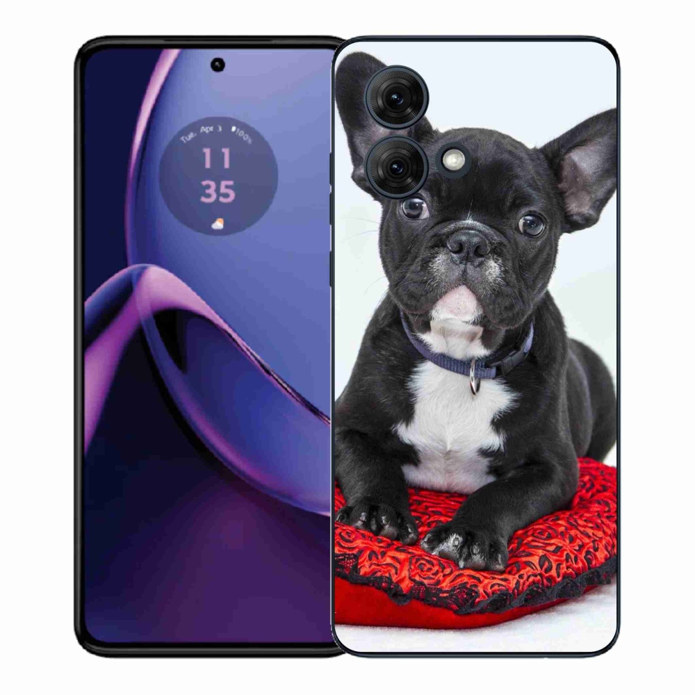 Gél védőburkolat mmCase Motorola Moto G84 5G - bulldog