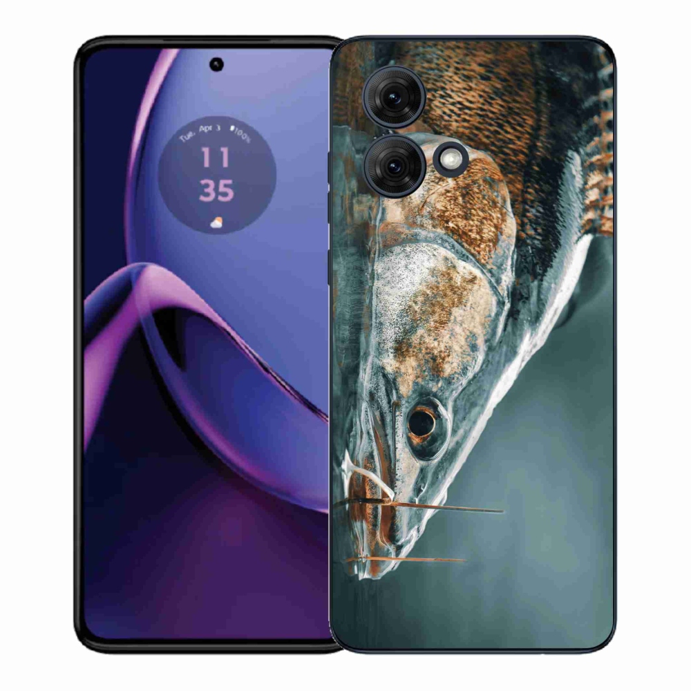 Gél védőhuzat mmCase Motorola Moto G84 5G - ananász