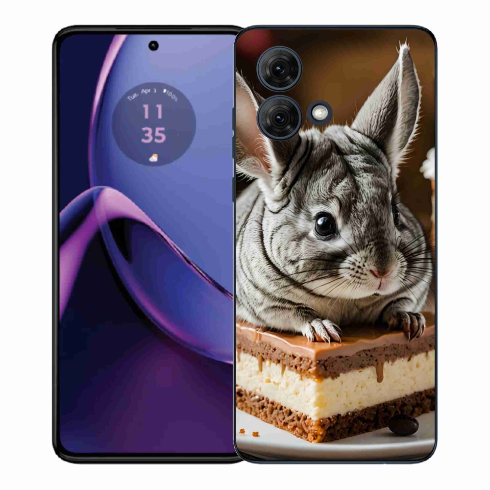 Gél védőhuzat mmCase Motorola Moto G84 5G - csincsilla