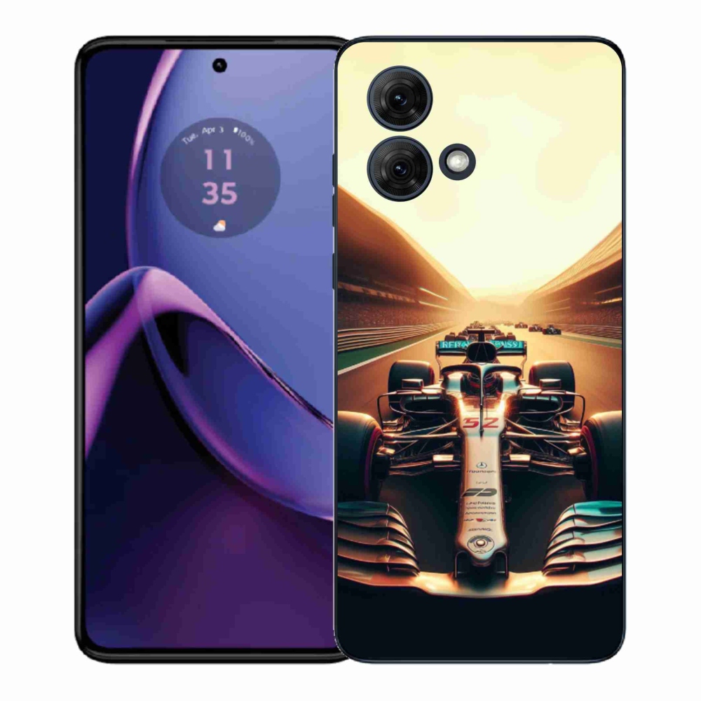 Gél védőburkolat mmCase a Motorola Moto G84 5G készülékhez - formula 1