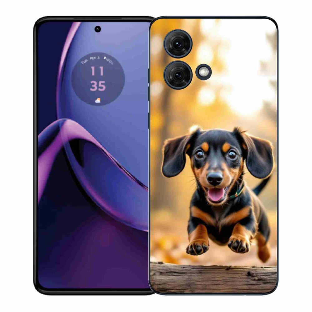 Gél védőburkolat mmCase a Motorola Moto G84 5G készülékhez - borz 2