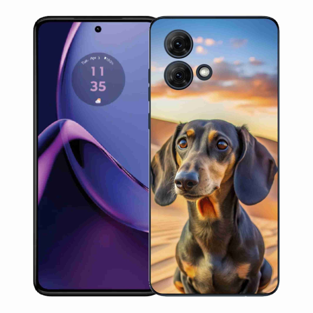 Gél védőburkolat mmCase a Motorola Moto G84 5G készülékhez - borz 3