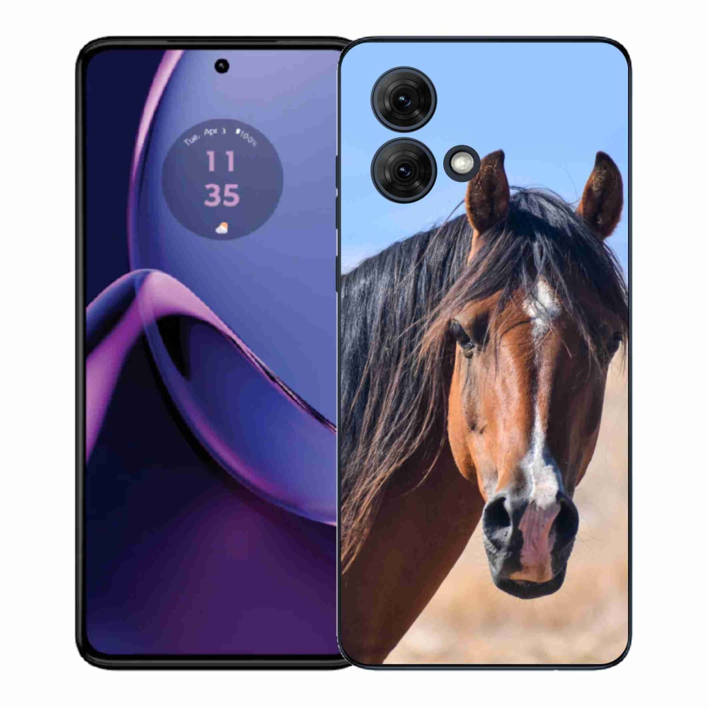 Zselés borítás mmCase a Motorola Moto G84 5G - nyugodt lóhoz