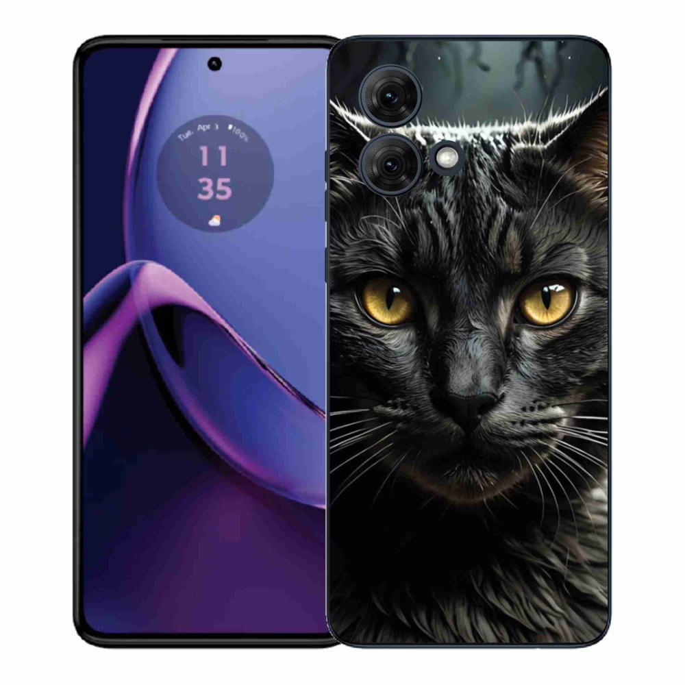 Gél védőburkolat mmCase a Motorola Moto G84 5G készülékhez - cat view 3