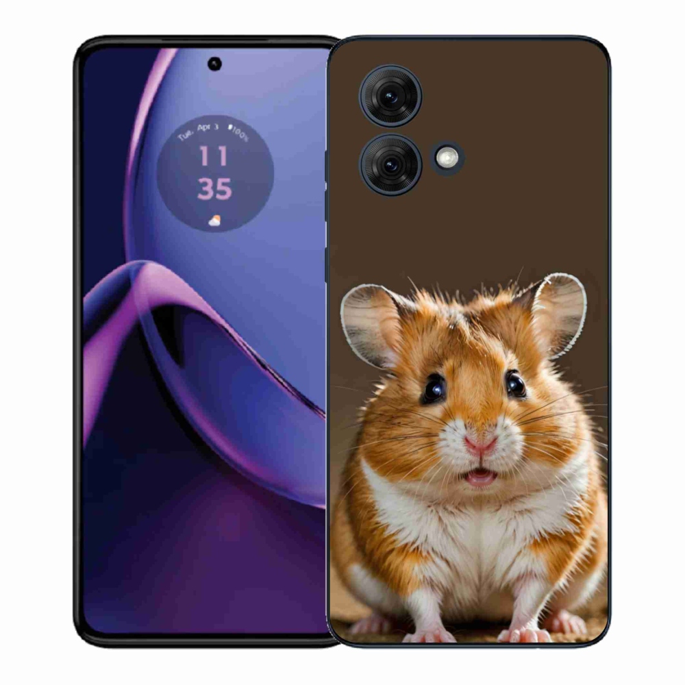 Zselés borítás mmCase Motorola Moto G84 5G - hörcsöghöz