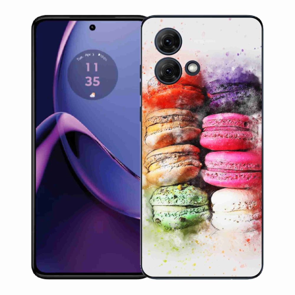 Gél védőburkolat mmCase a Motorola Moto G84 5G készülékhez - Makro