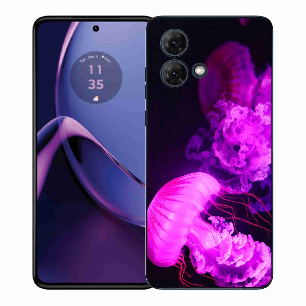 Zselés borítás mmCase Motorola Moto G84 5G - medúza 1