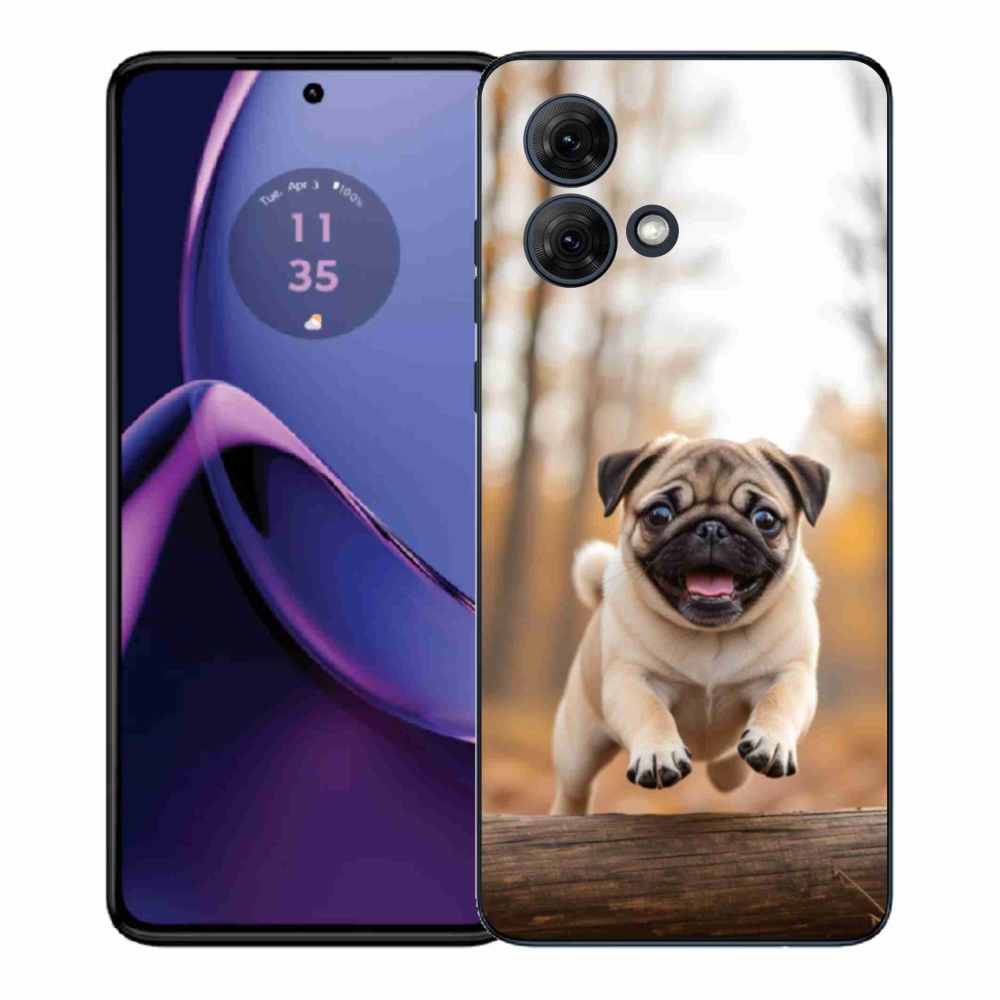 Gél védőburkolat mmCase a Motorola Moto G84 5G készülékhez - mopsz 2
