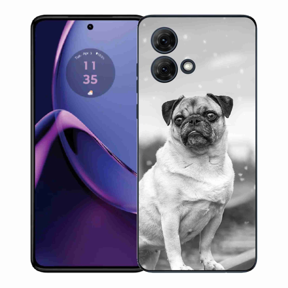 Gél védőburkolat mmCase a Motorola Moto G84 5G készülékhez - mopsz