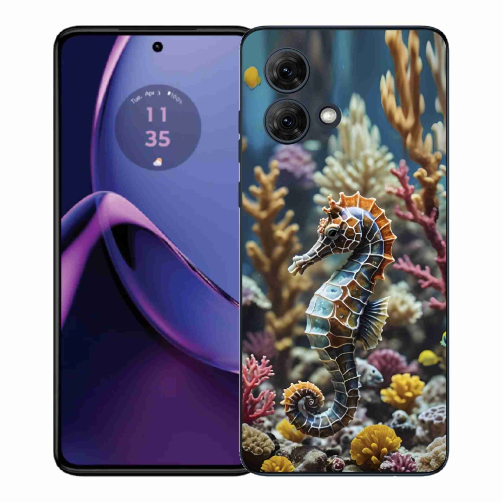 Gél védőburkolat mmCase a Motorola Moto G84 5G készülékhez - csikóhal 2