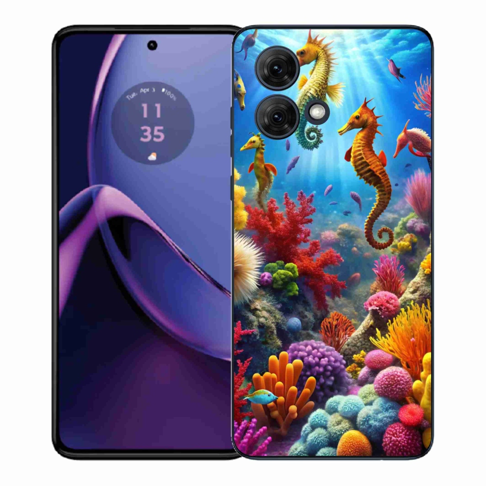 Zselés borítás mmCase a Motorola Moto G84 5G készülékhez - Sea World 3
