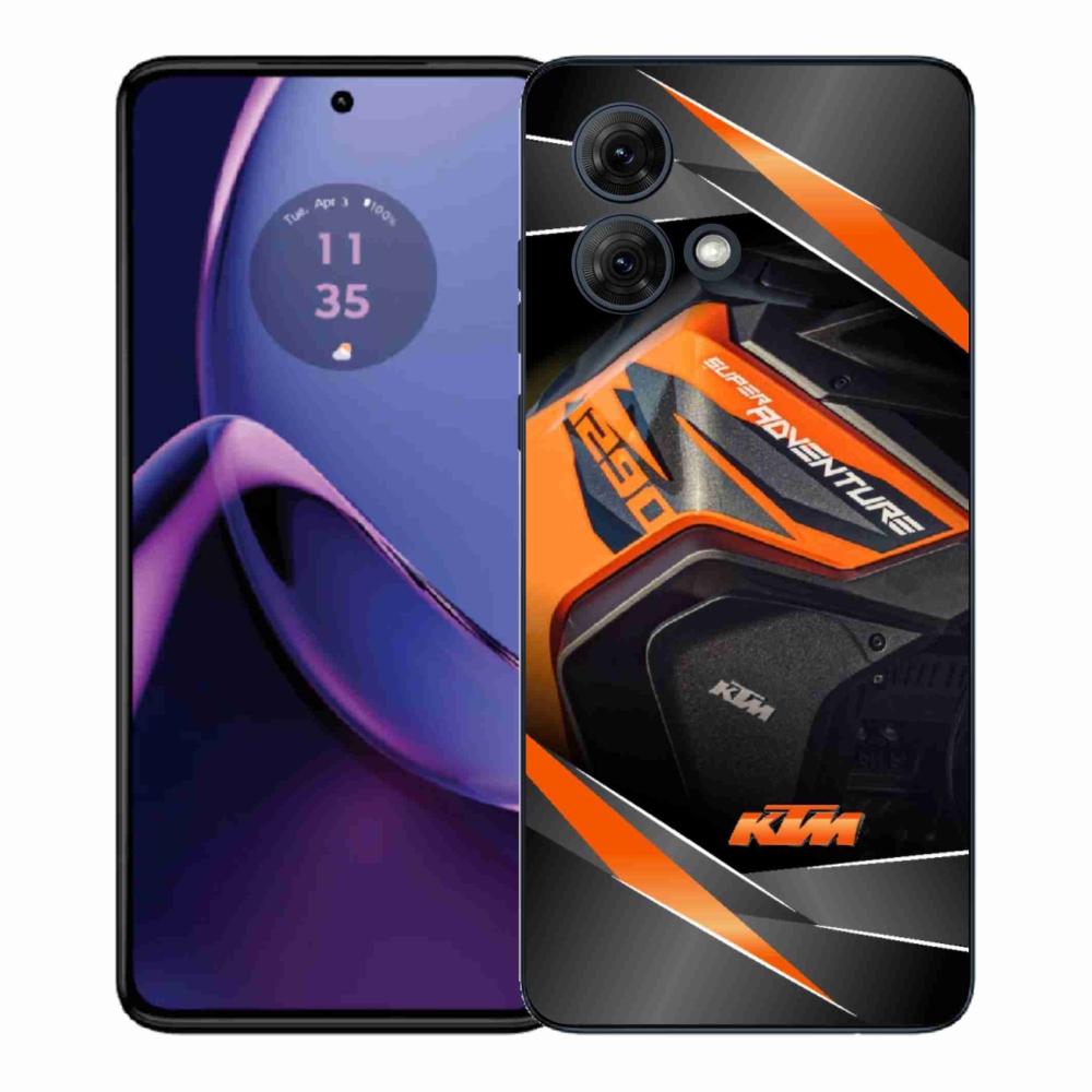 Gél védőburkolat mmCase Motorola Moto G84 5G - motoros ktm