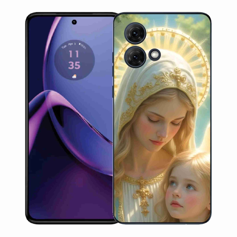 Gél borítás mmCase Motorola Moto G84 5G - vallási téma 2