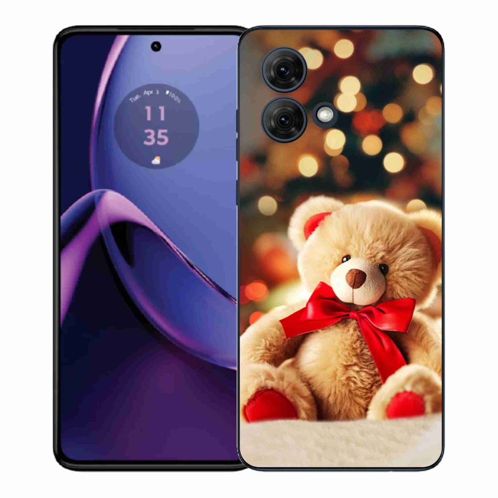 Zselés borítás mmCase Motorola Moto G84 5G - mackóhoz