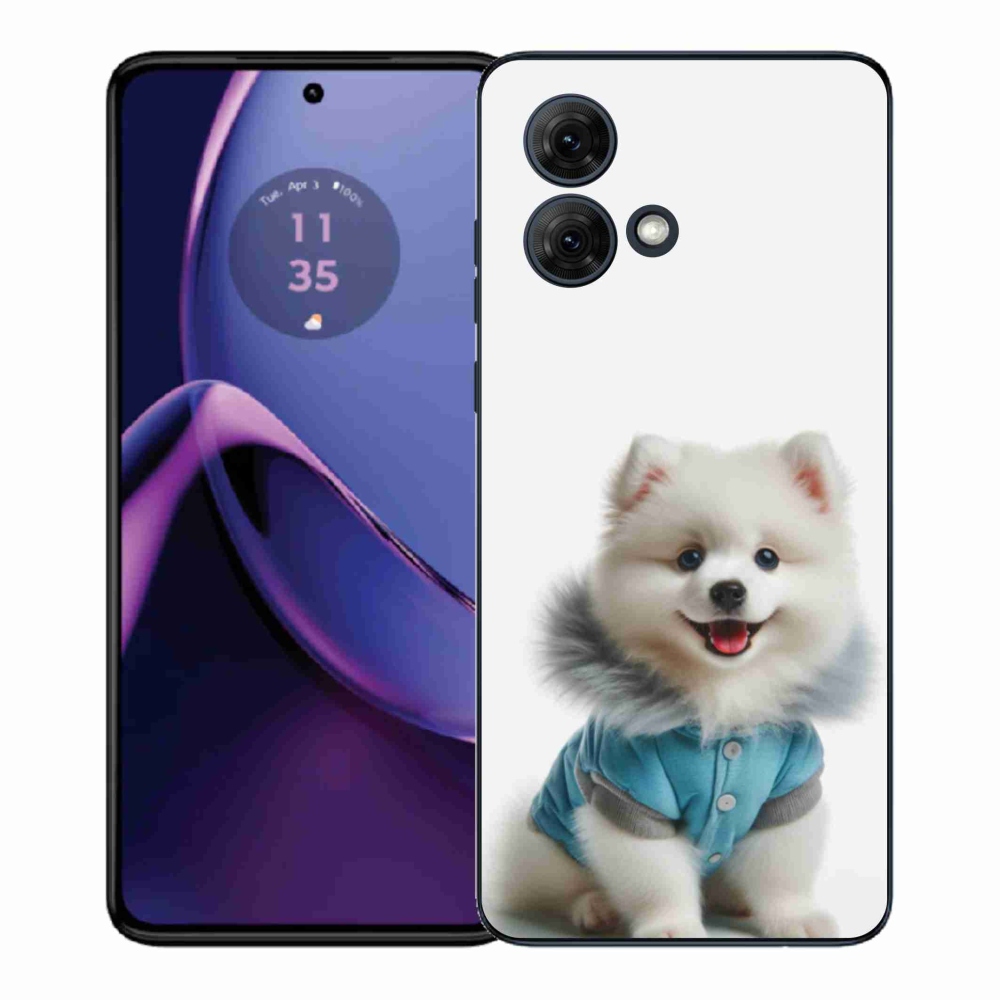 Zselés borítás mmCase Motorola Moto G84 5G - pomerániai