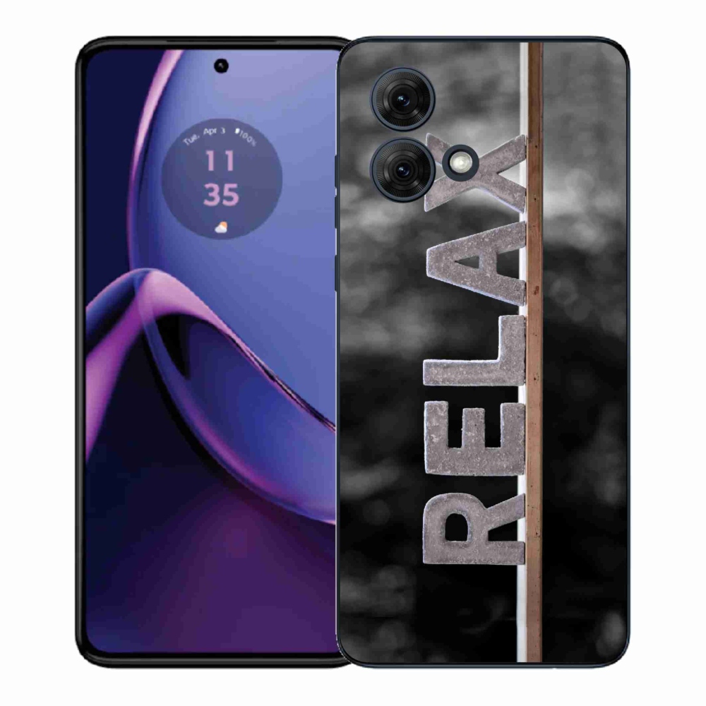 Gél védőburkolat mmCase a Motorola Moto G84 5G készülékhez - relax 1