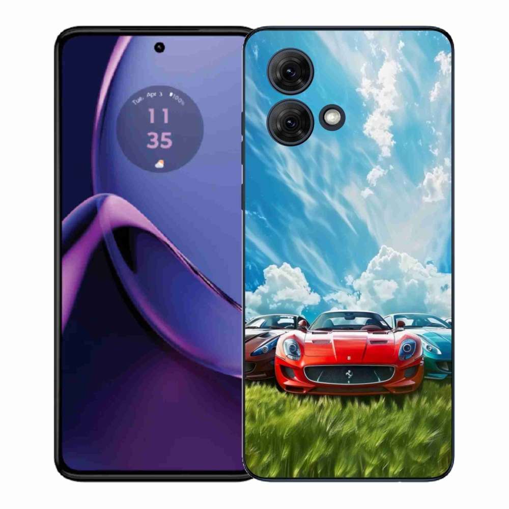 Gél borítás mmCase Motorola Moto G84 5G - sportkocsikhoz