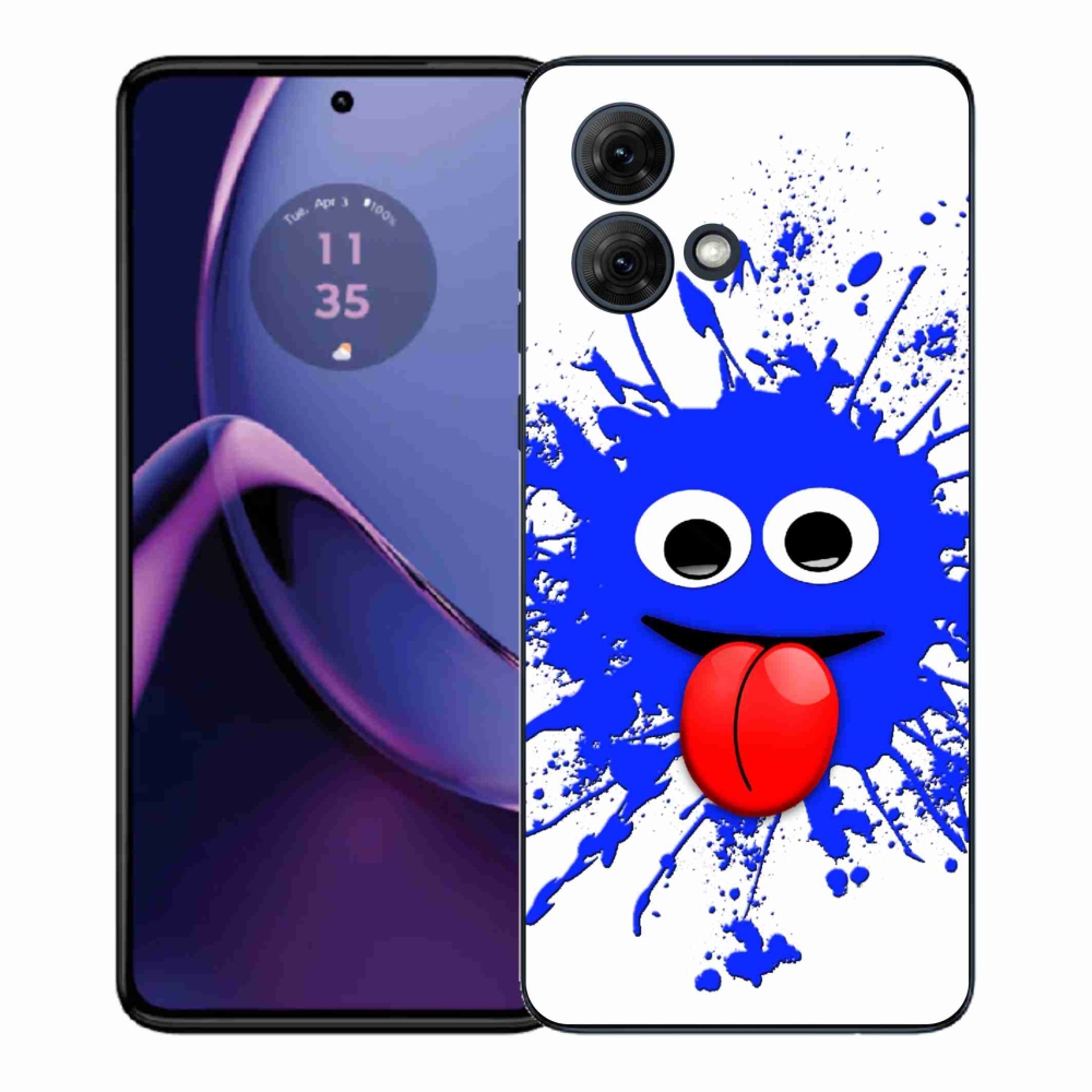 Gél védőburkolat mmCase a Motorola Moto G84 5G-hez - szellem