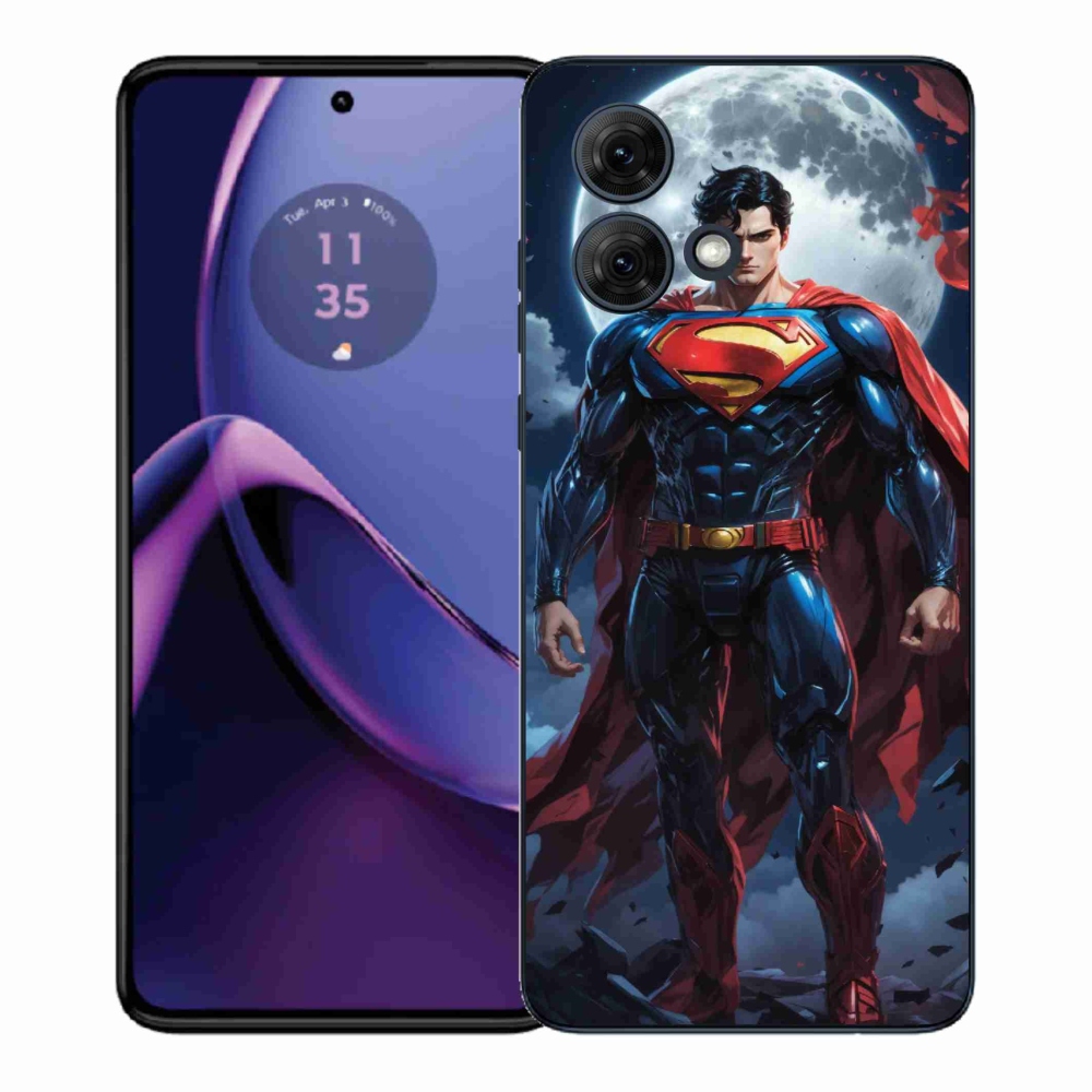 Gél védőburkolat mmCase Motorola Moto G84 5G - superman