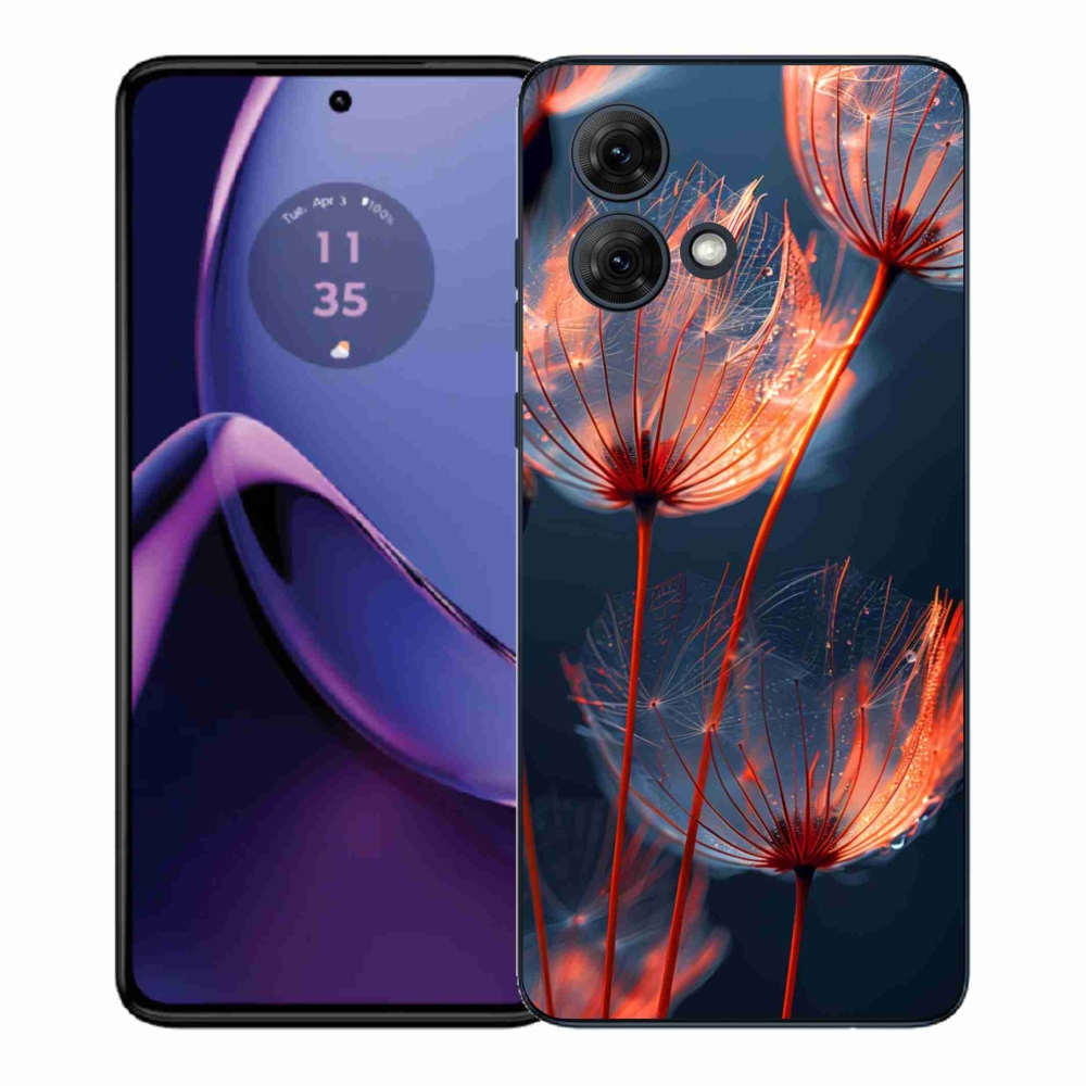Zselés borítás mmCase Motorola Moto G84 5G - világító pehely
