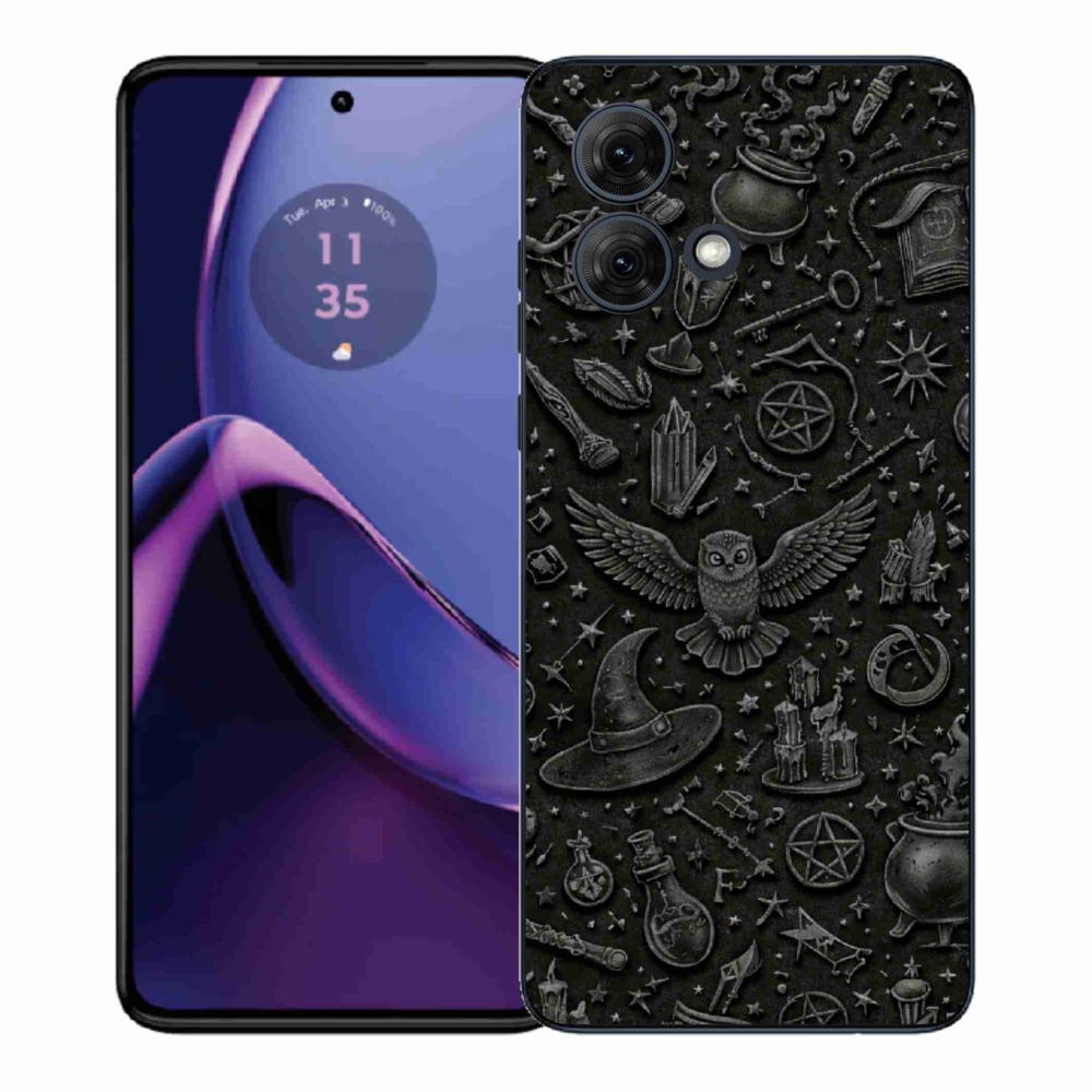 Zselés borítás mmCase Motorola Moto G84 5G - sötét varázslatos világhoz