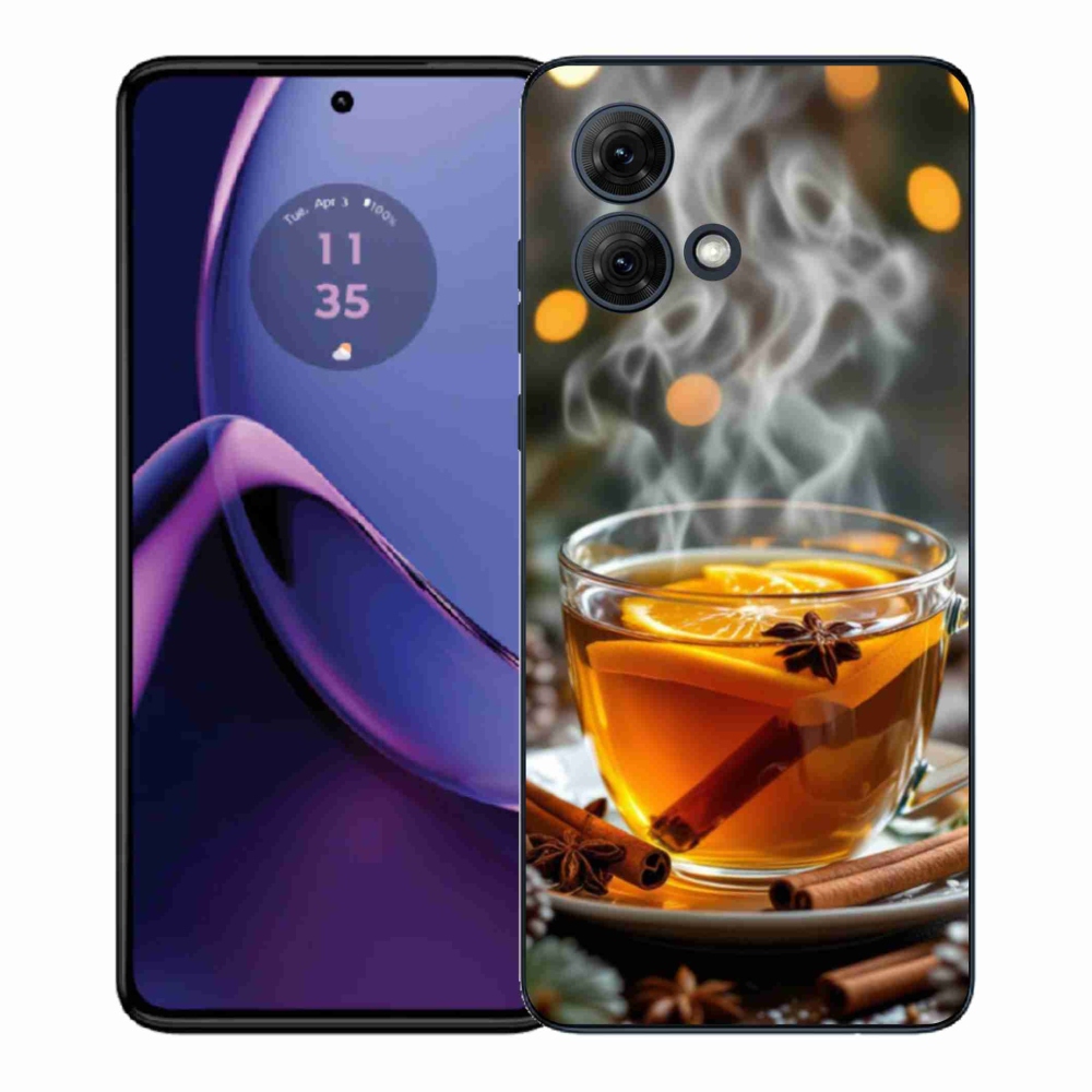 Zselés borítás mmCase Motorola Moto G84 5G - Karácsonyi puncs