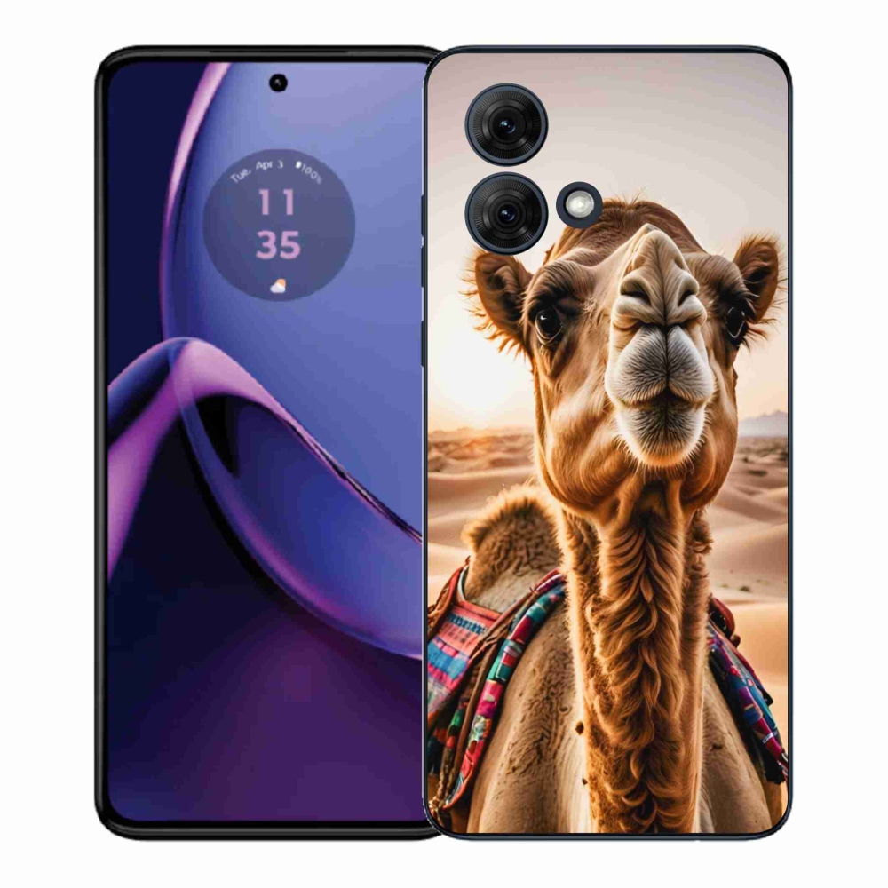 Zselés borítás mmCase Motorola Moto G84 5G - teve színű tok