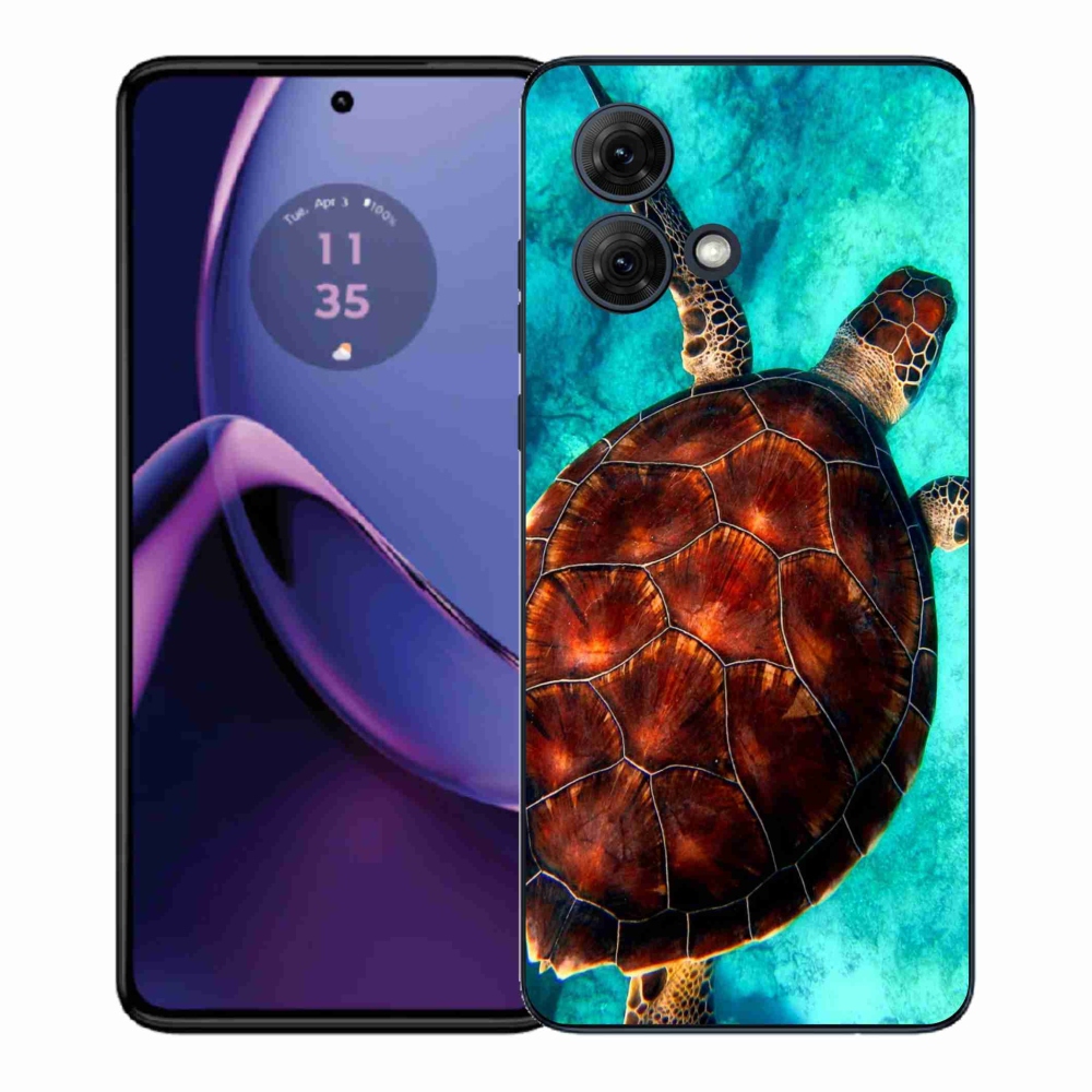 Gél védőburkolat mmCase Motorola Moto G84 5G - teknősbéka