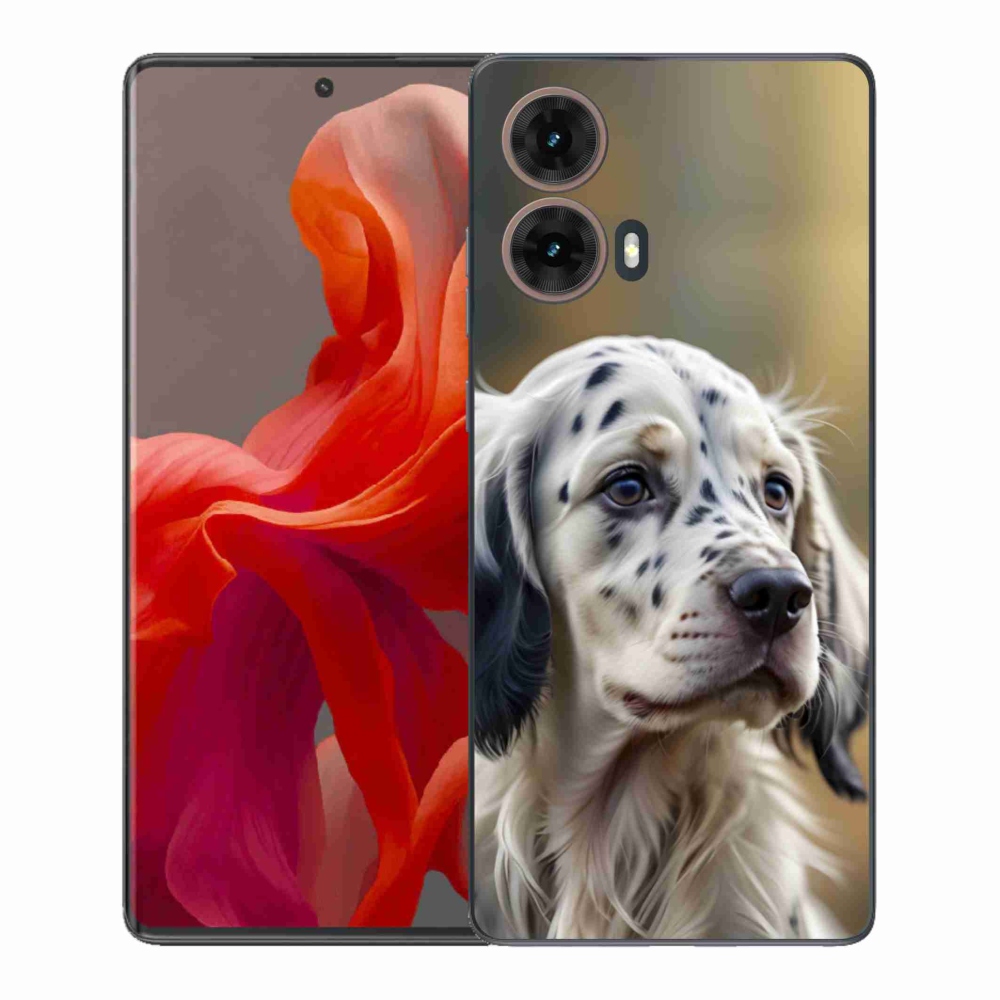 Gél védőburkolat mmCase a Motorola Moto G85 5G készülékhez - English Setter
