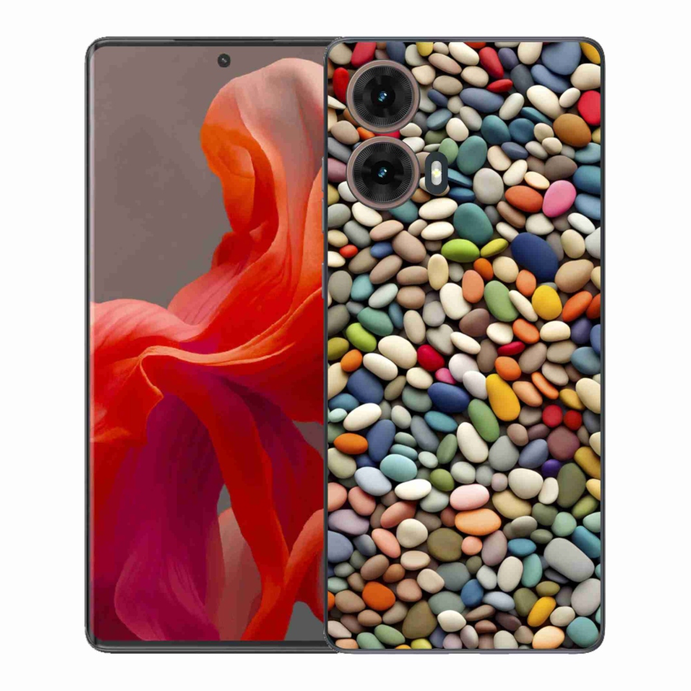 Zselés borítás mmCase Motorola Moto G85 5G - színes strasszkövek 2
