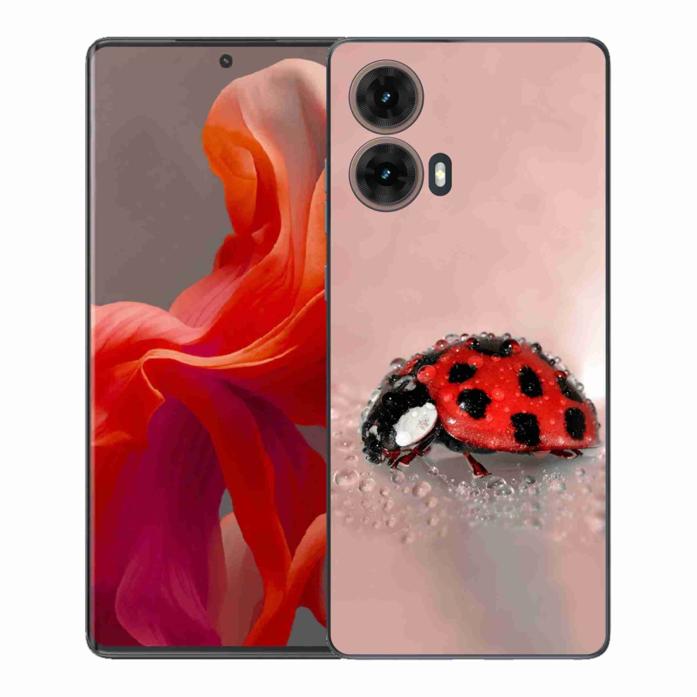 Gél védőburkolat mmCase Motorola Moto G85 5G - katicabogárhoz